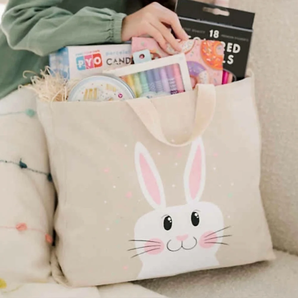 Easter Bunny Tote Bag